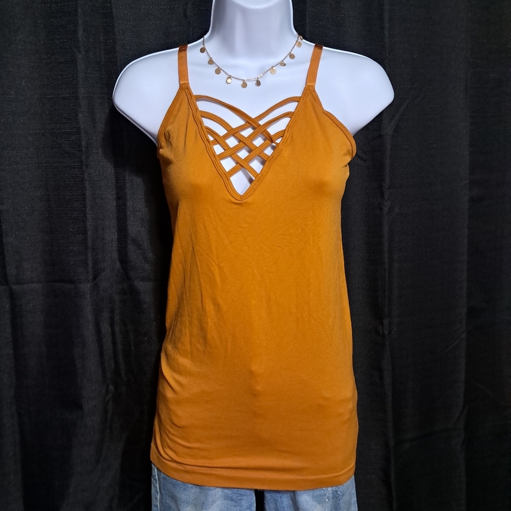 Women's Marigold Strappy Tank Top